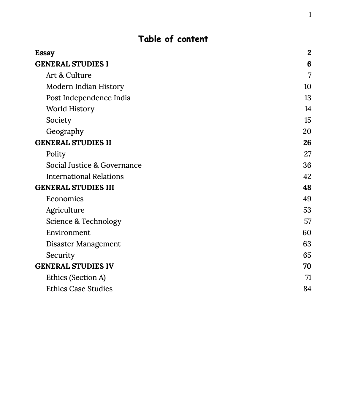 (PDF) Unsolved PYQs for UPSC Mains: Essay & General Studies (2013–2024)