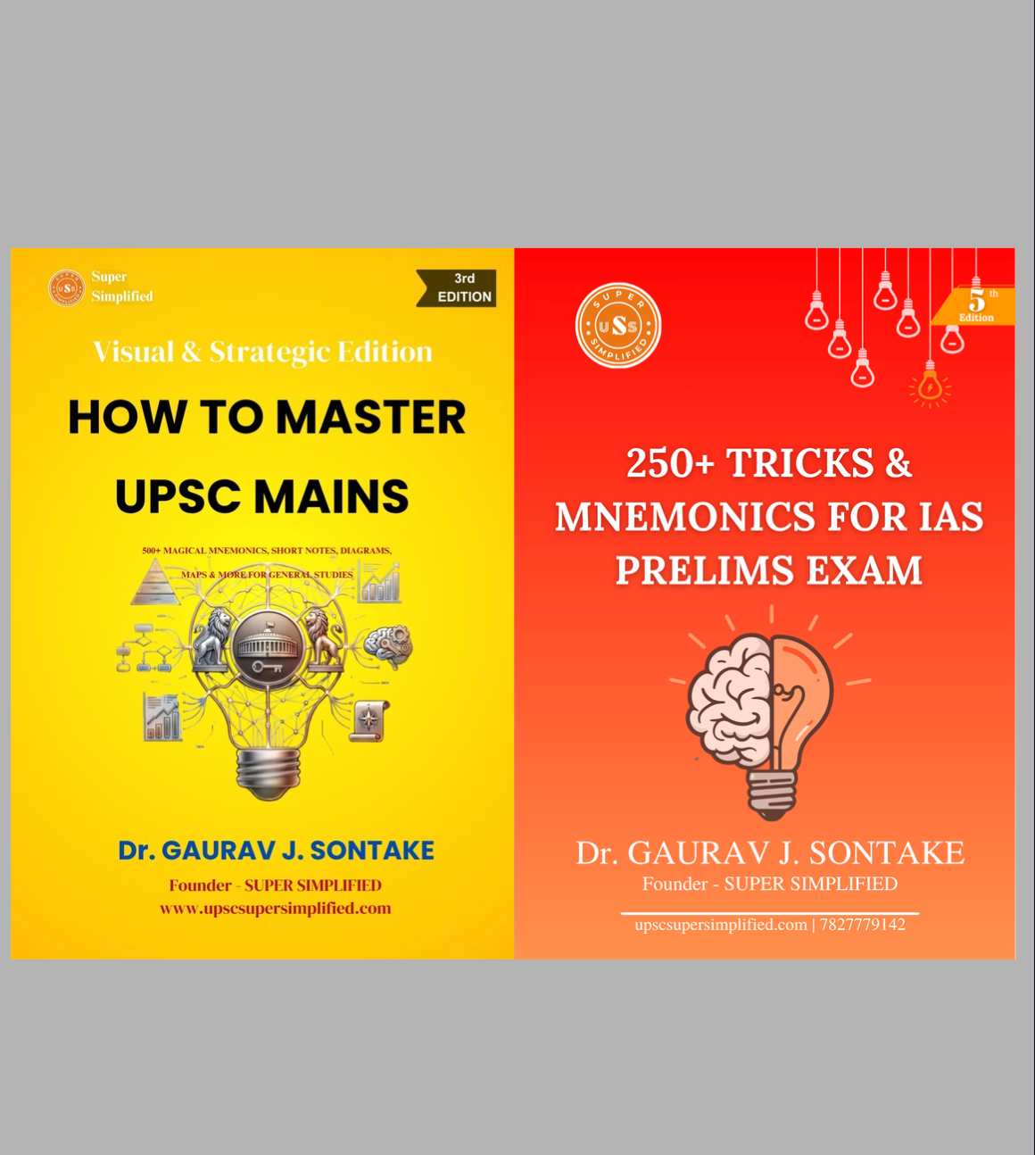 UPSC MNEMONICS COMBO (2 Books Set)