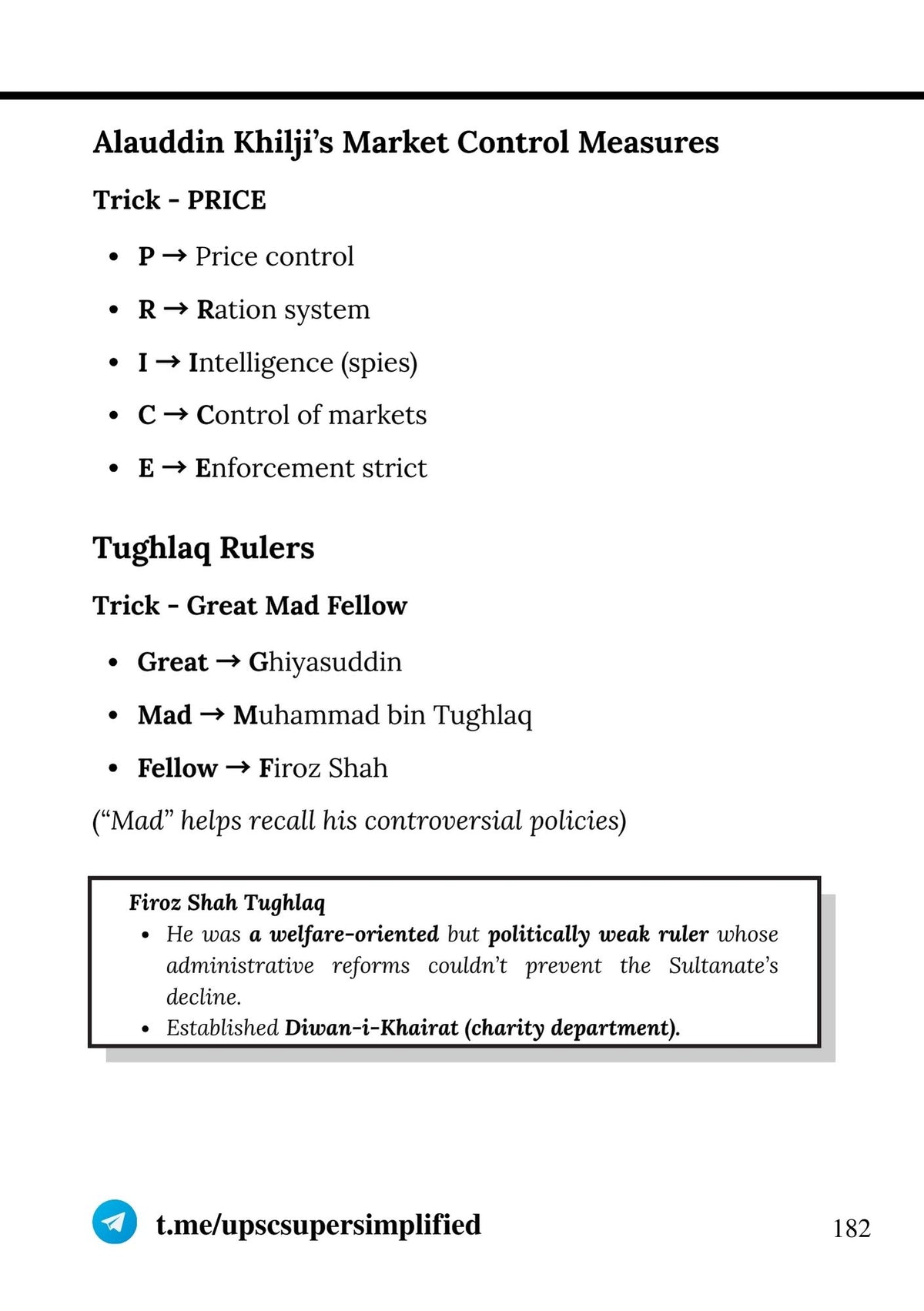 UPSC Mnemonics Study Combo (2 Books Set)