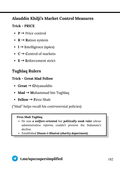 UPSC Mnemonics Study Combo (2 Books Set)