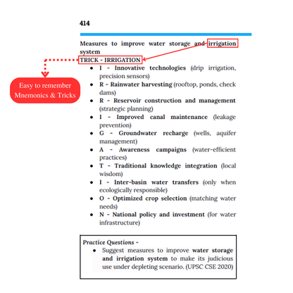 HOW TO MASTER UPSC MAINS | 400+ Magical Mnemonics & Short Notes For General Studies (English)