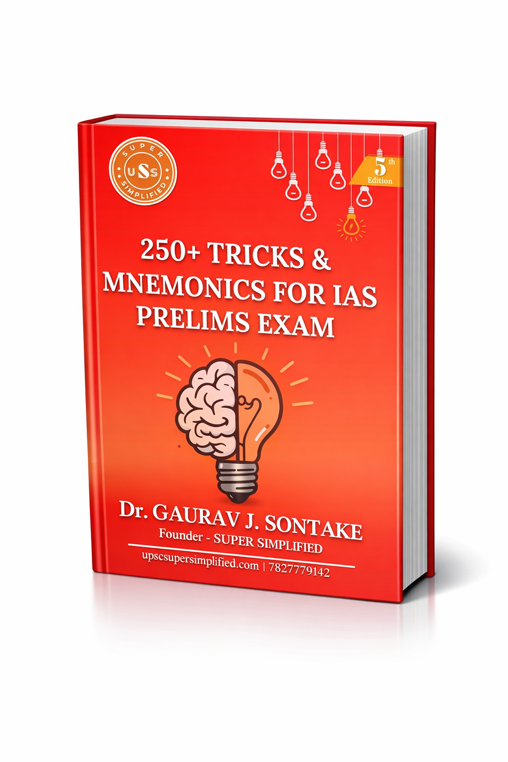 250+ Tricks & Mnemonics for IAS Prelims (5th Edition) | Dr. Gaurav J. Sontake | 2026