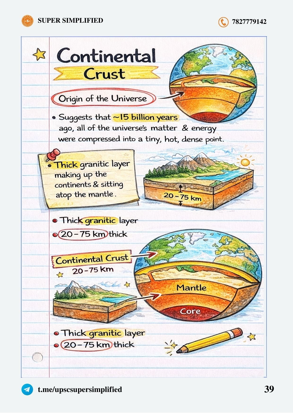 Geography Glossary 150+ Key Terms for UPSC, State PCS & Competitive Exams