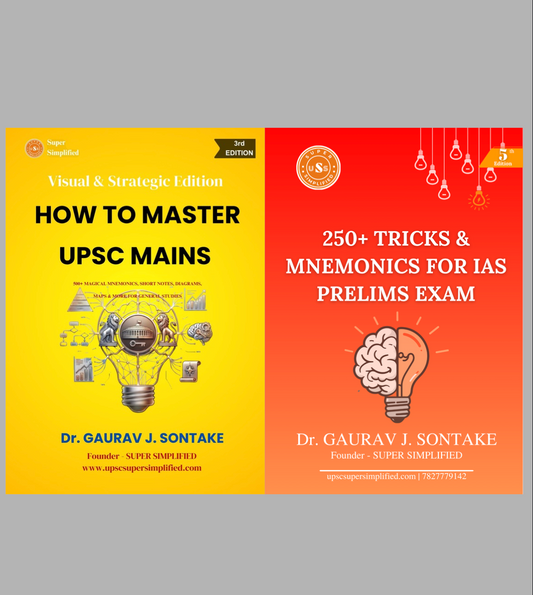 UPSC MNEMONICS COMBO (2 Books Set)