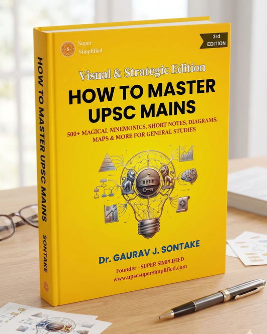 HOW TO MASTER UPSC MAINS (3rd Edition) | 500+ Magical Mnemonics, Short Notes, Diagrams,  Maps & More for General Studies | Answer Writing | PYQs