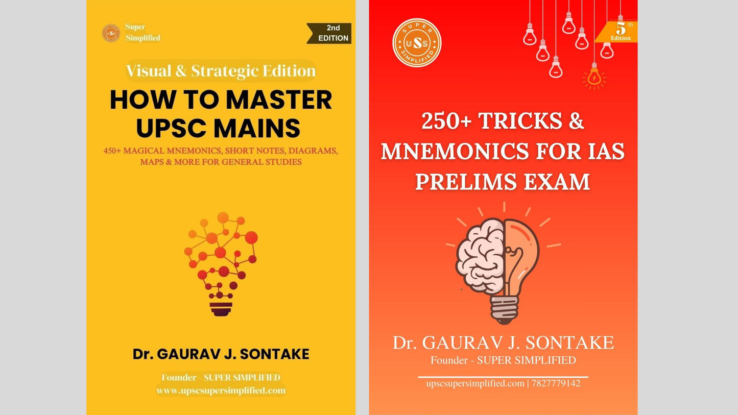 UPSC MNEMONICS COMBO